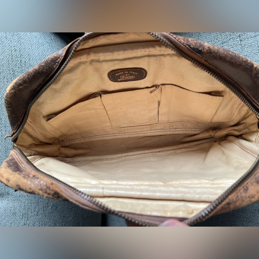 Gucci Vintage Sherry Line Clutch - Picture 10 of 11
